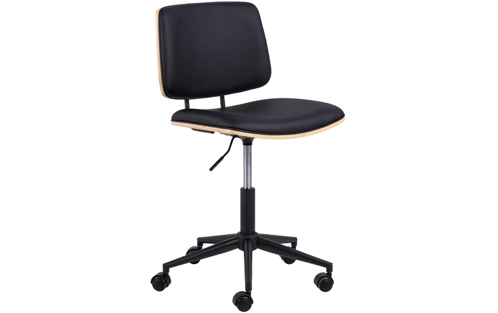 AC Design Chaise de bureau Owen, Noir