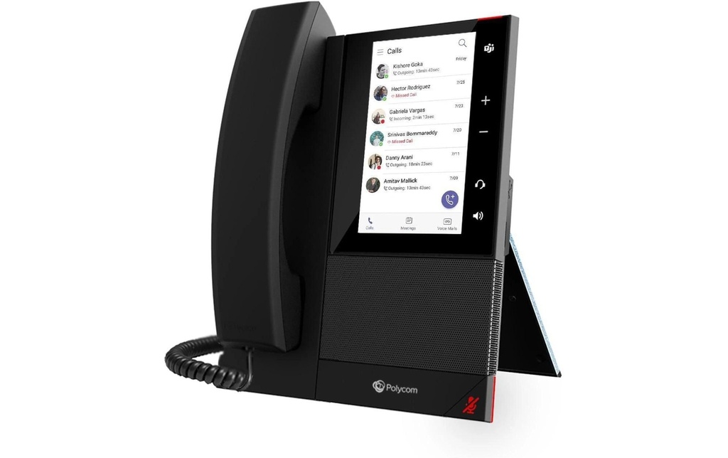 HP Téléphone de bureau Poly CCX 400 Microsoft Teams Noir