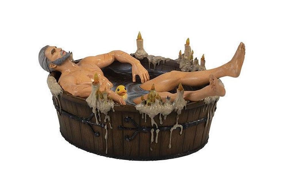 Dark Horse Figurine Witcher 3: Wild Hunt Geralt dans la baignoire