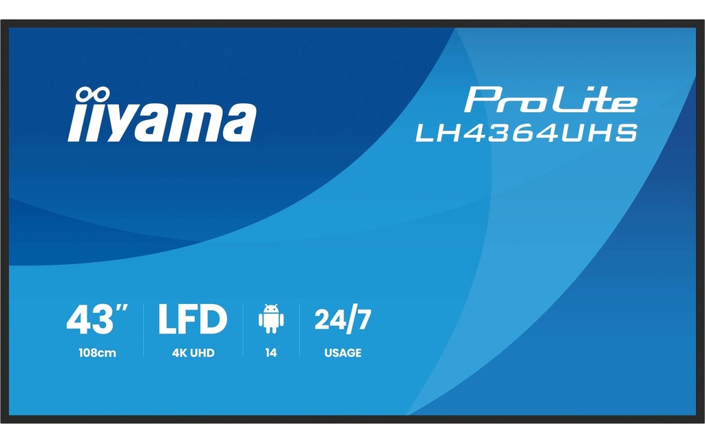 iiyama Ecran Public ProLite LH4364UHS-B1AG 43