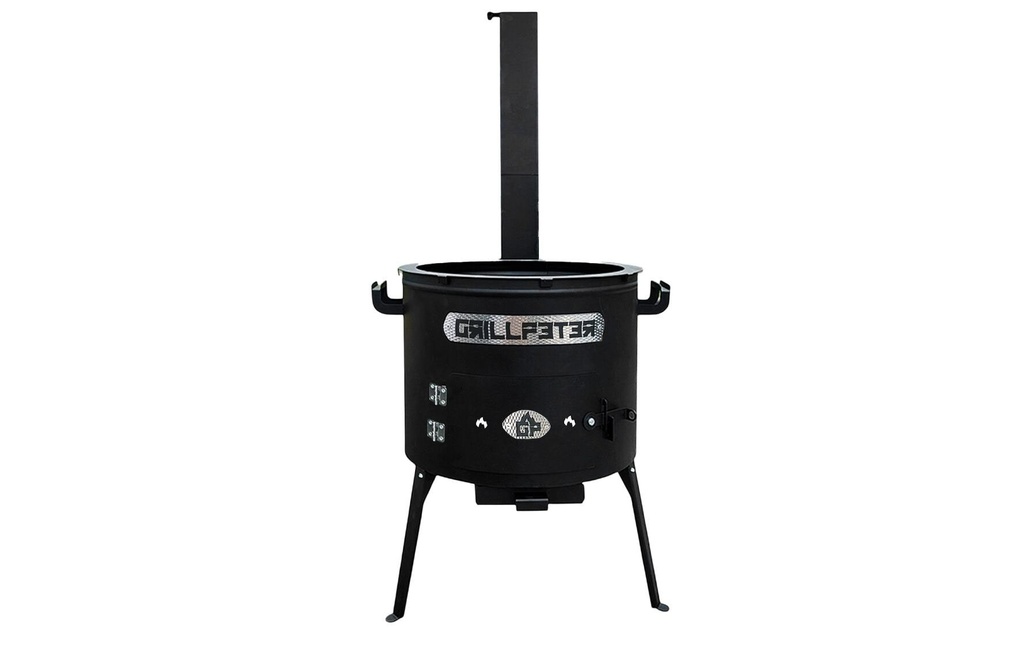 GRILLPETER Four à feu d'Outchak Asamat 40 cm, 10-12 L