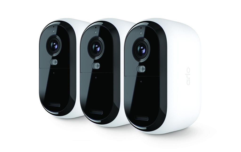Arlo Essential Outdoor FHD (Gen 2) VMC2350 Blanc, set de 3