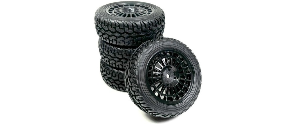 Absima 1:10 Jeu de roues Rally Street Design Noir (4)
