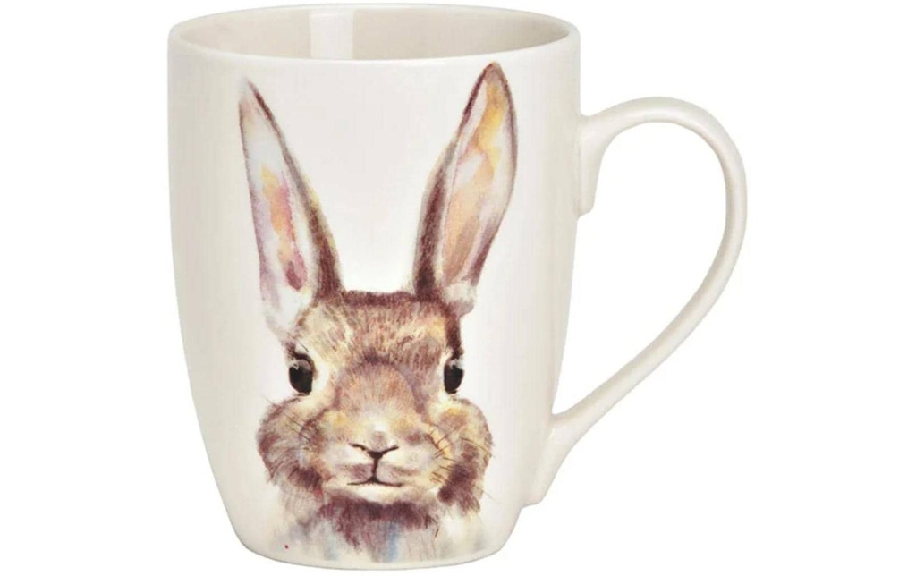 G. Wurm Tasse à thé Lapin de Pâques 1 Pièce/s, Brun/Blanc