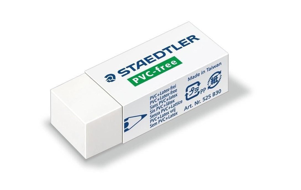 Staedtler Gomme Rasoplast 525 B30 Blanc