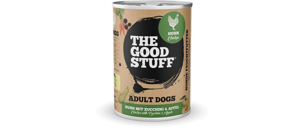 The Goodstuff Alimentation humide Volaille &amp; Courgettes Adult 400g