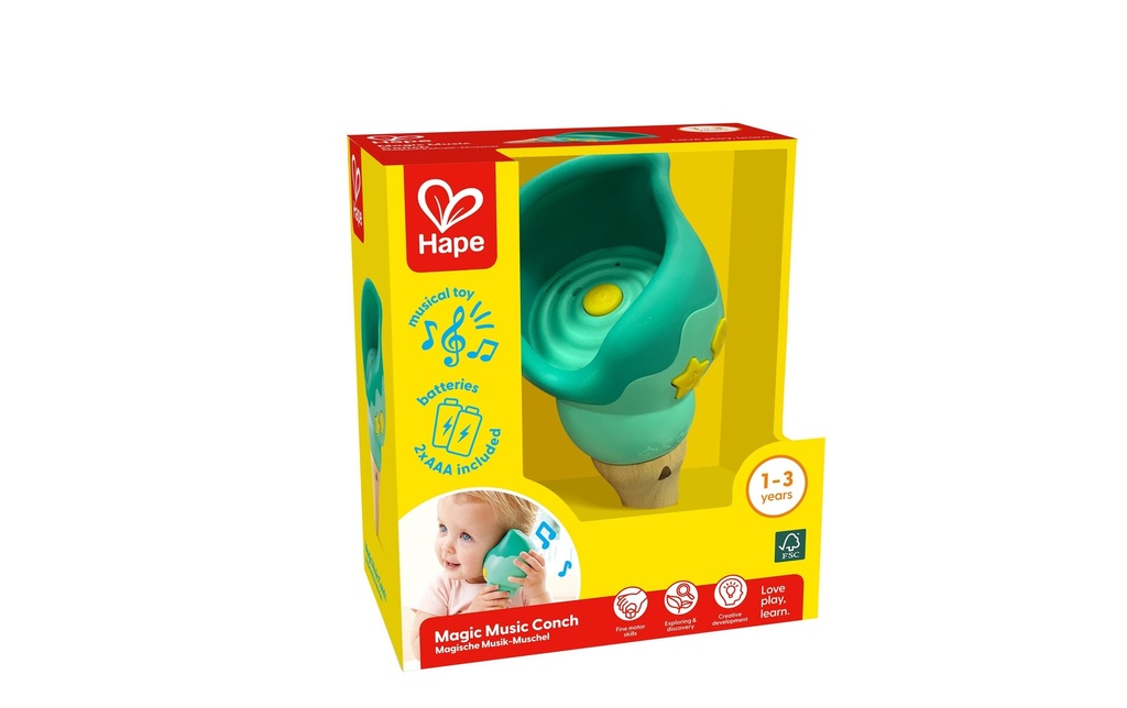 Hape Jouets musicaux Coquille magique musicale