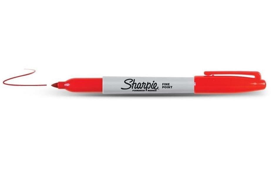 SHARPIE PM Sharpie F rouge