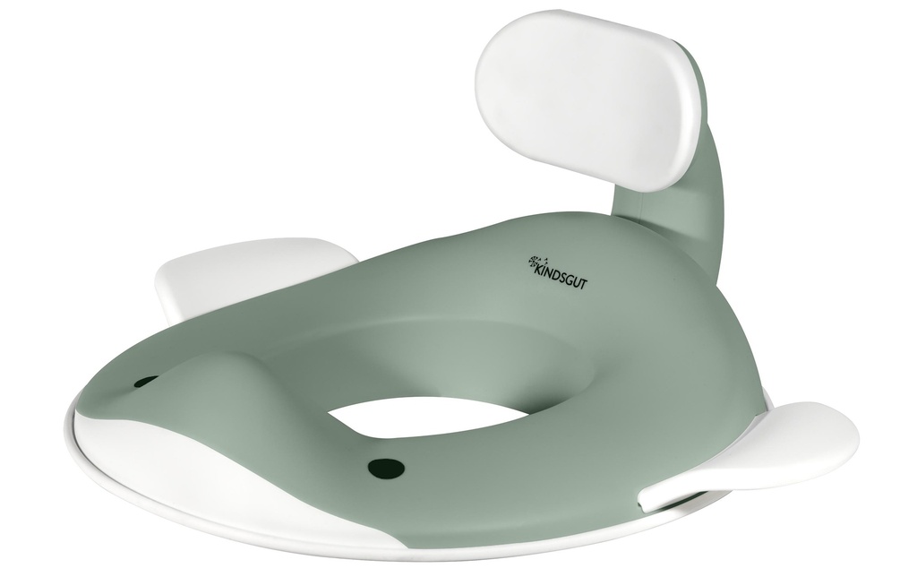 Kindsgut Siège de toilette Baleine Pistache