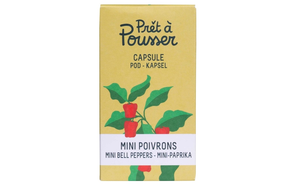 Prêt à Pousser Semence Mini poivrons