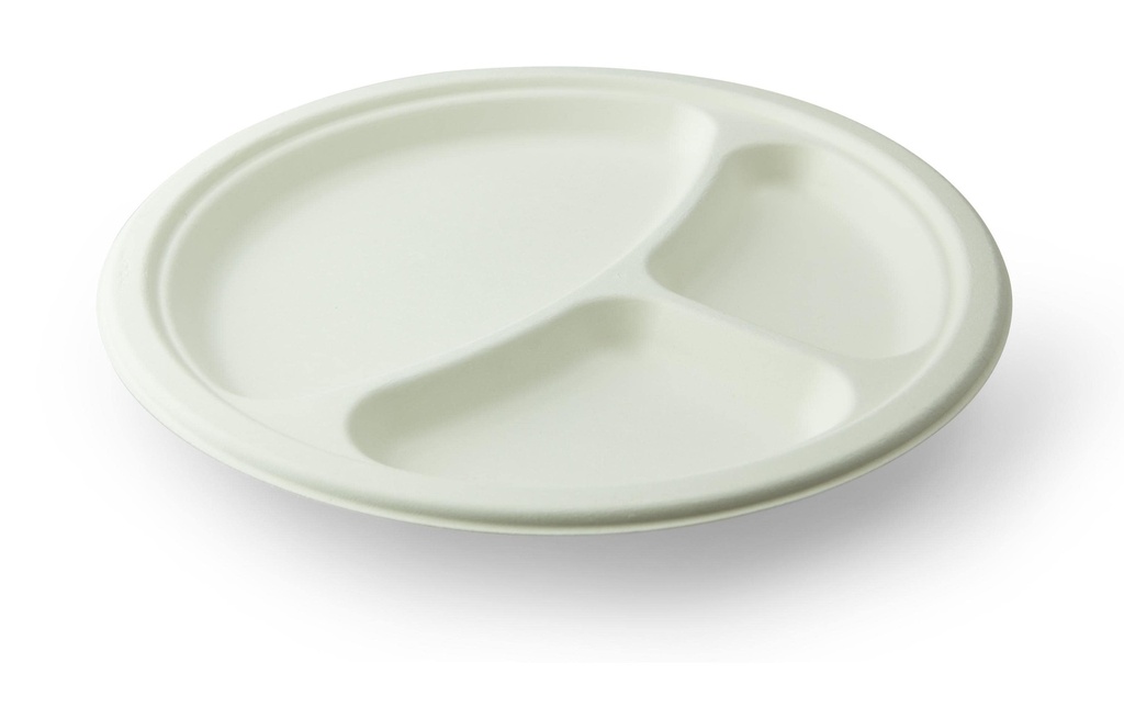 Sier Assiettes jetables Mondial 25.8 cm, 40 Pièce/s, Blanc