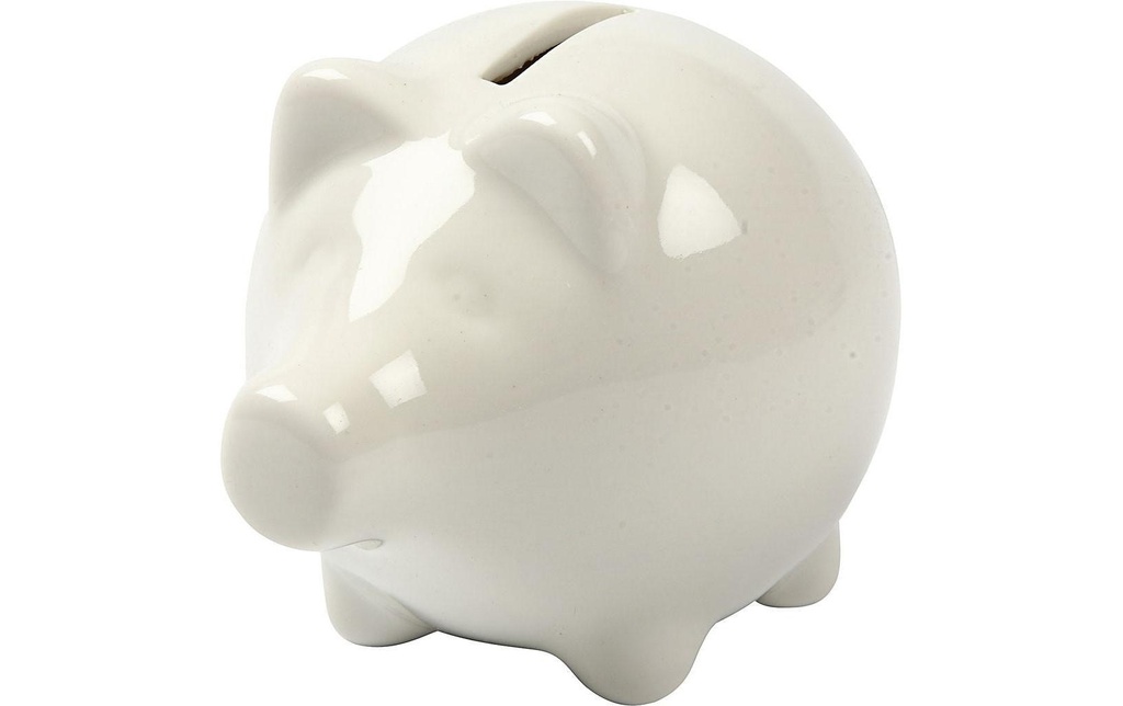 Creativ Company Tirelire 8,5 cm cochon