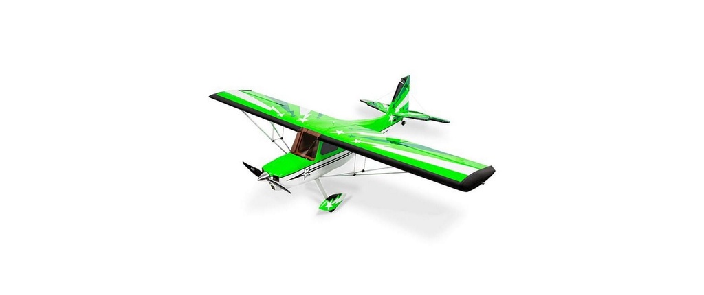 OMPHobby Avion à moteur Super Decathlon V2 1400 mm Vert, PNP