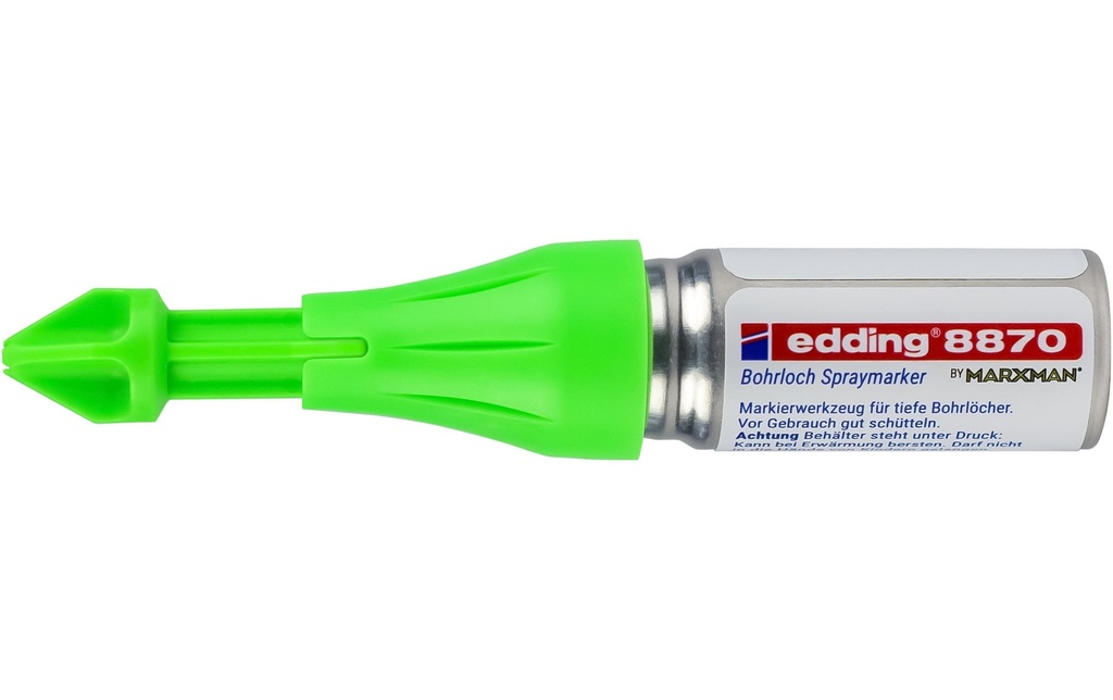 edding Marqueur de forage en spray 8870 Vert fluo