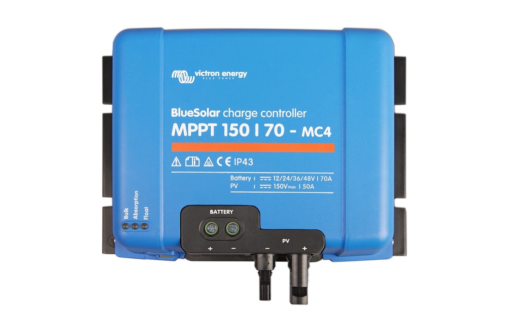 Victron Contrôleur de charge solaire BlueSolar MPPT 150/70, 12-48 V 70A MC4