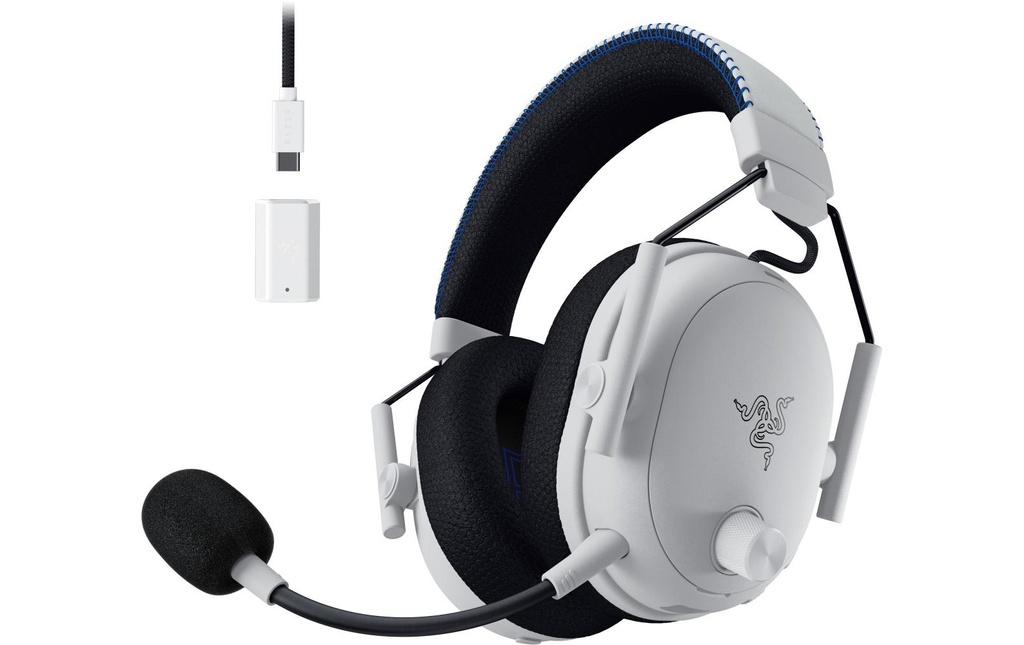 Razer Casque gaming BlackShark V3 Pro Playstation Blanc