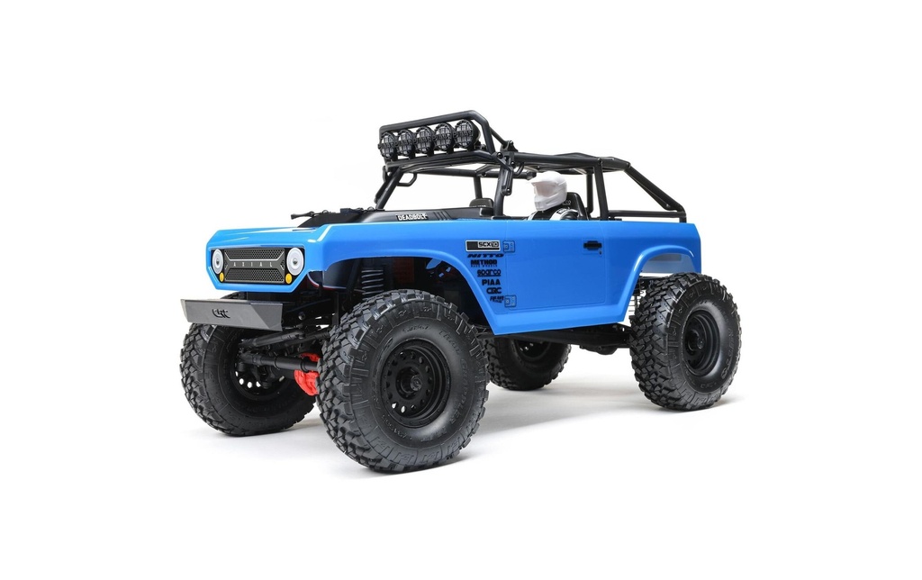 Axial Scale Crawler SCX10 II Deadbolt, bleu ARTR, 1:10