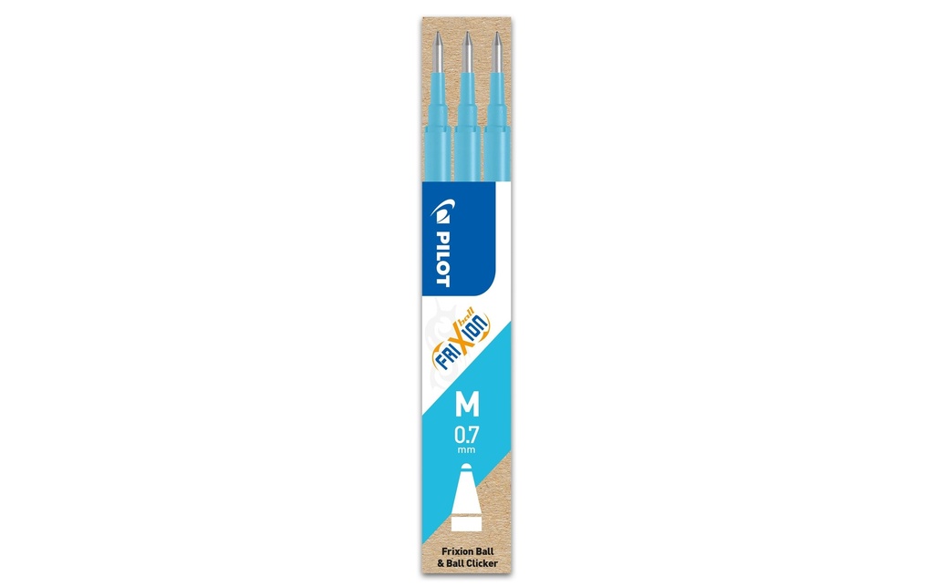 PILOT Mines roller FriXion 0.7 ble'c (3 pces)