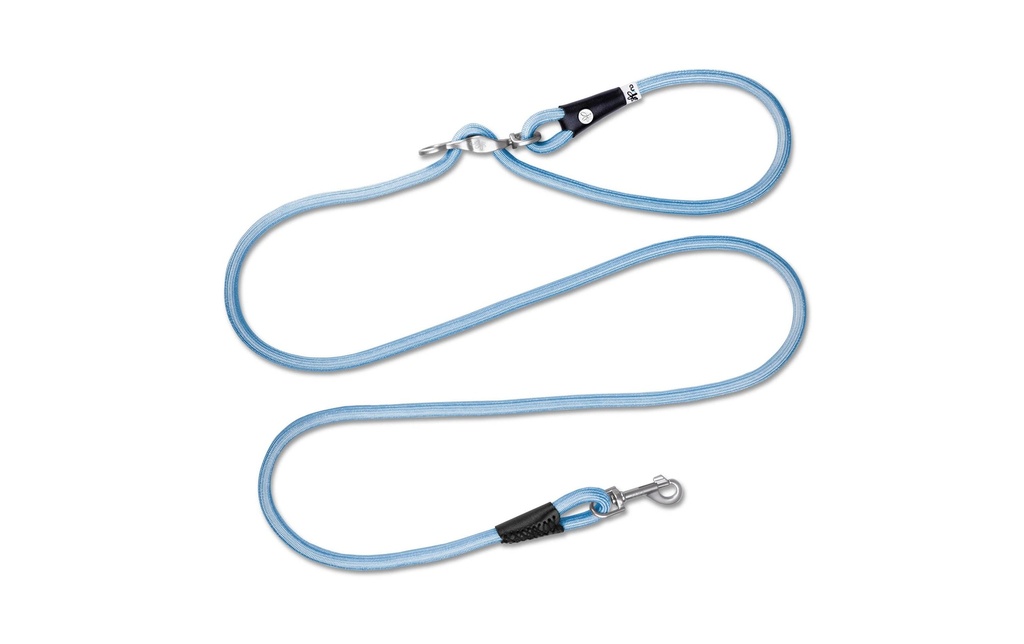 curli Laisse de chien Vario Comfort L Skyblue