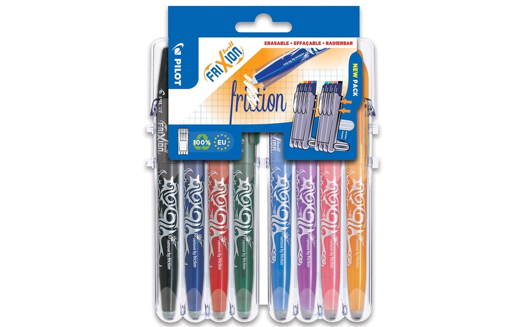 PILOT Roller FriXion Ball Set2Go.étu (8 pces)