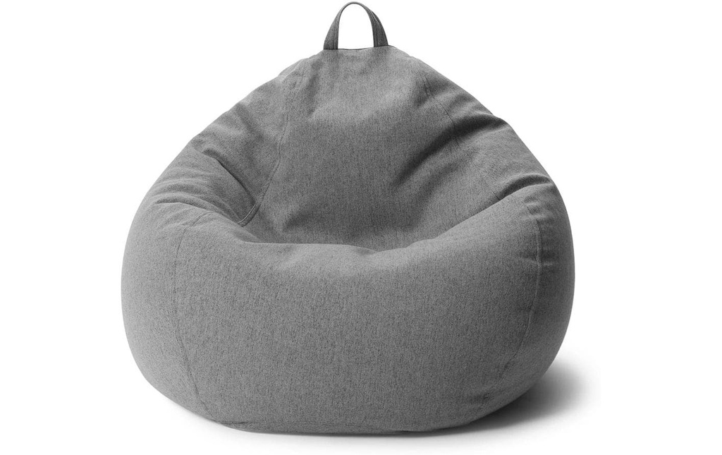 Urbanara sac pour s'asseoir Basic-Comfort 185 l Polyester (PES), Gris