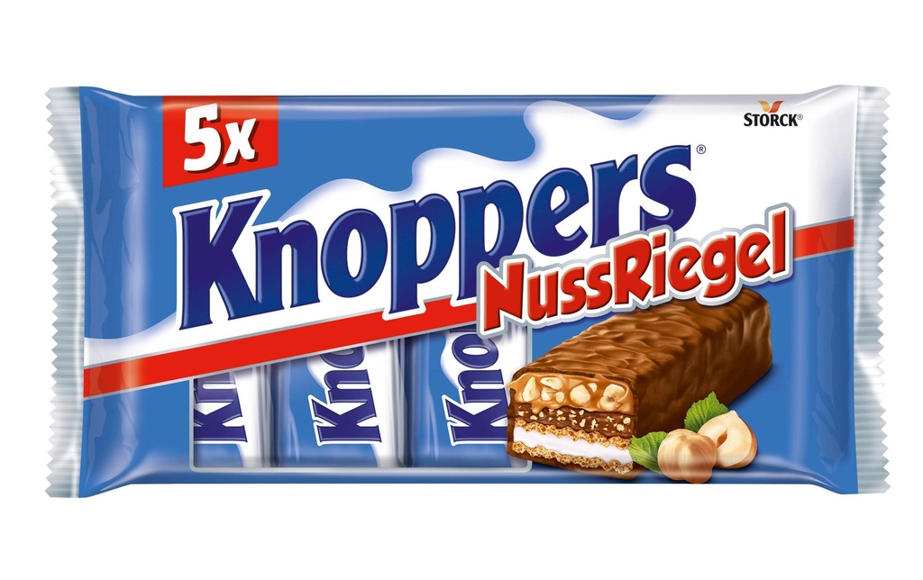 Storck Barre Knoppers noix  5 x 40 g