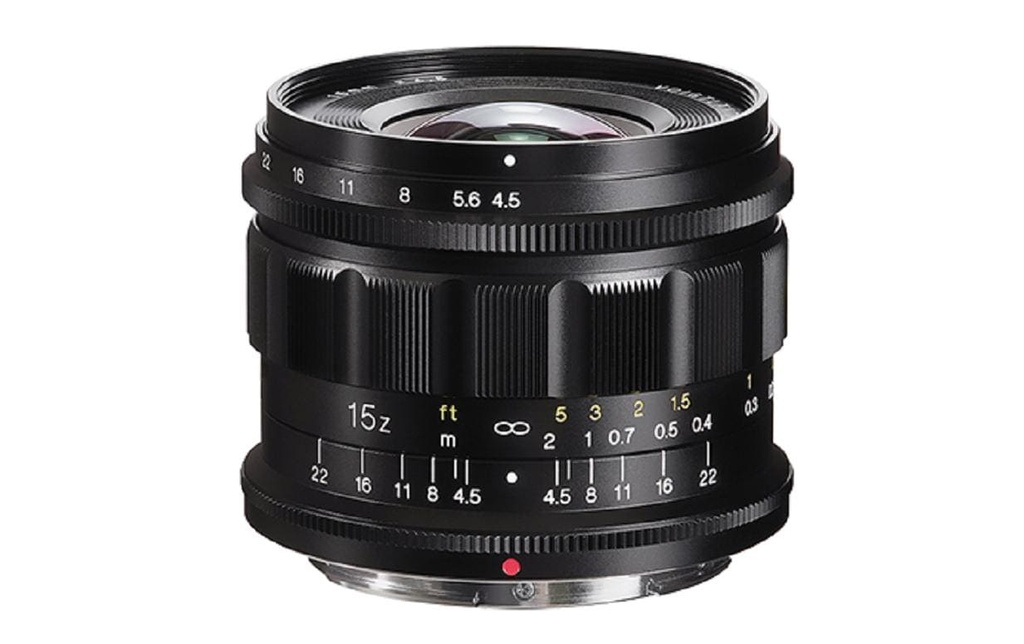 Voigtländer Longueur focale fixe 15mm F/4.5 Super Wide Heliar asph. – Nikon Z