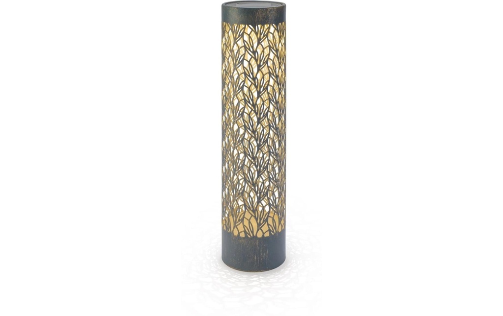 STT Lanterne Solar Antic Pillar Verdoso Vert