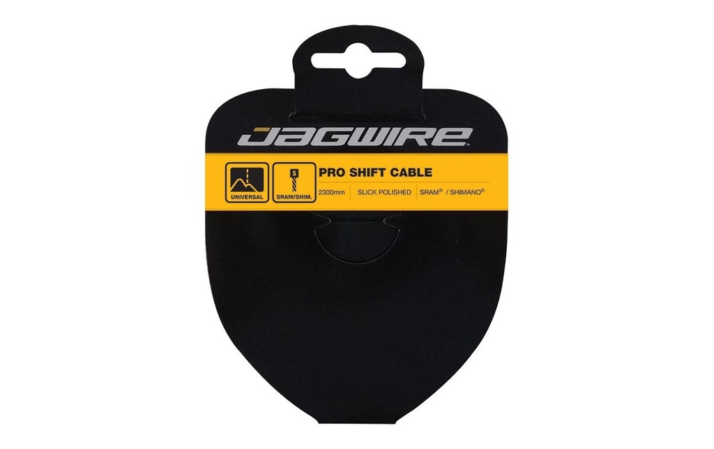 JAGWIRE Câble de commutation Slick Stainless Pro Polish SRAM/Shimano