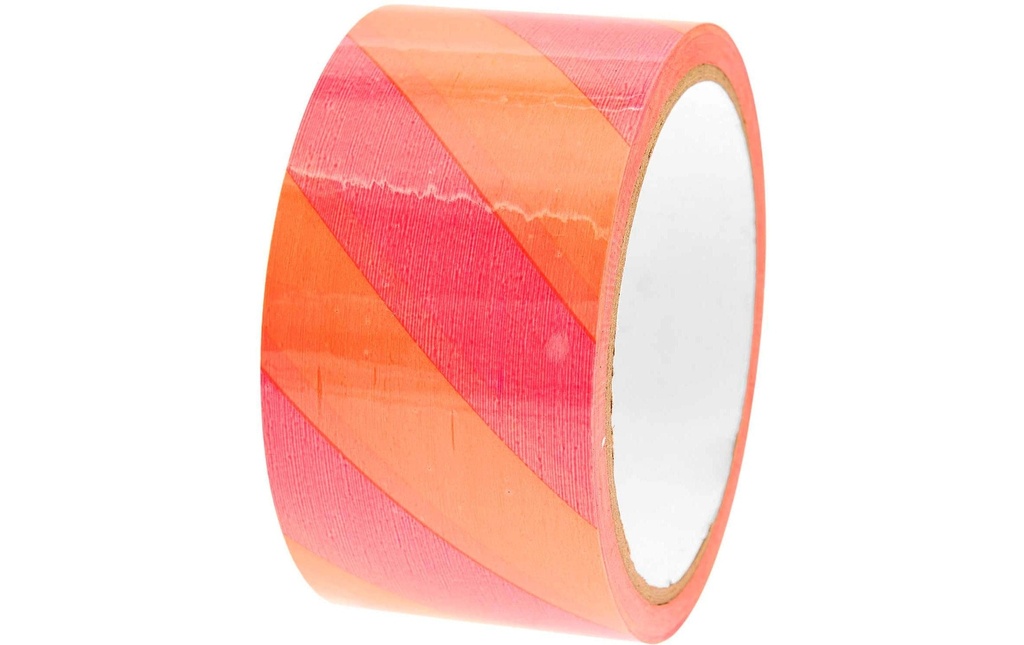 Rico Design Ruban adhésif Paper Poetry 0.5 mm x 33 m, Orange fluo/Rose fluo