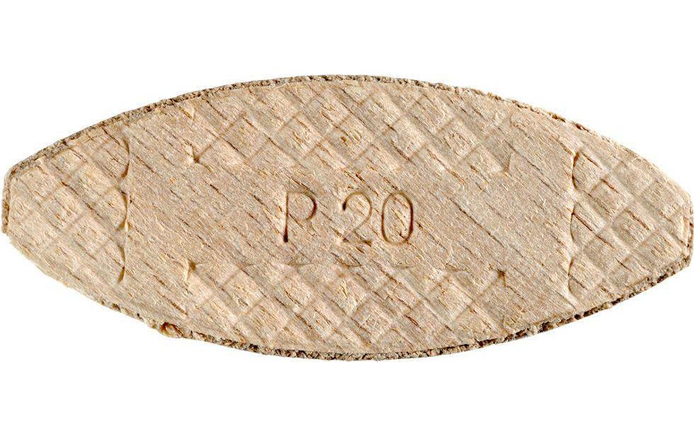 kwb Chevilles plates en bois 23 x 4 mm, P 20, 50 pièces